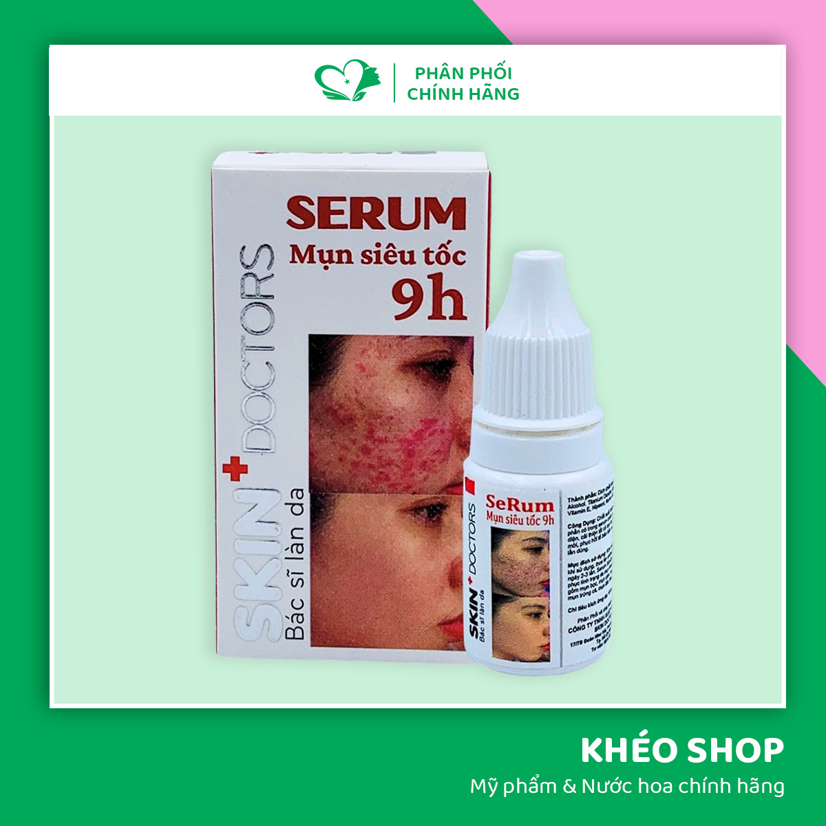 Serum Chấm Mụn 9H SKIN DOCTORS Giúp Cải Thiện Xẹp Mụn Nhanh - 8g