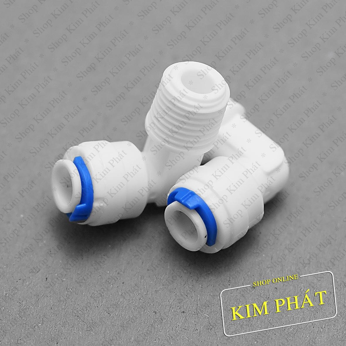 Bộ 2 co nối nhanh ren 17 ra dây 6 – 4046-q010a