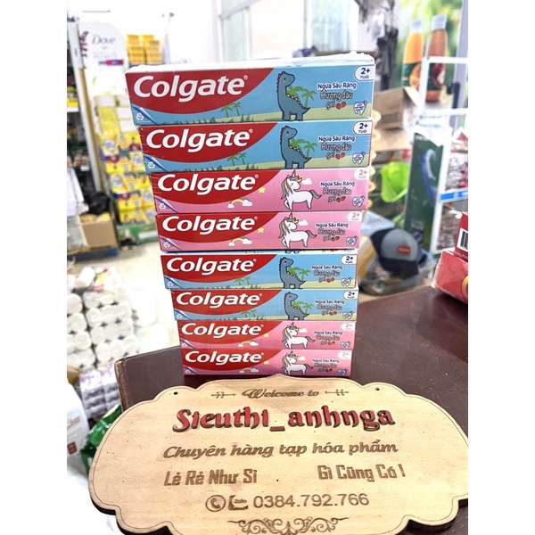Kem đánh răng trẻ em colgate hương dâu 40g