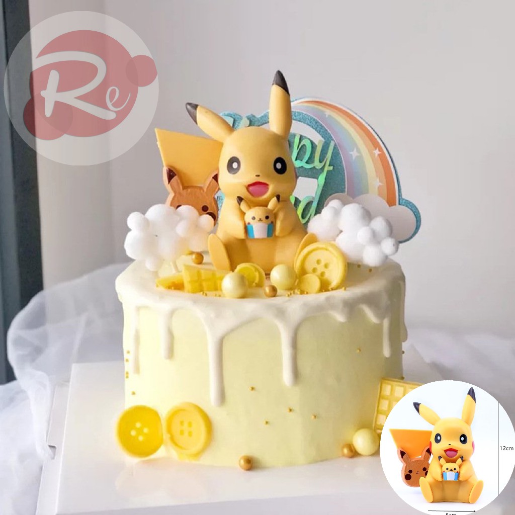 Pokémon GO  Bánh kem sinh nhật mẫu Pikachu siêu cute  YouTube