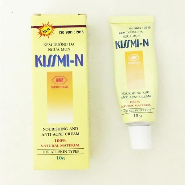 KEM DƯỠNG DA, NGỪA MỤN.KISSMI-N 10G.
