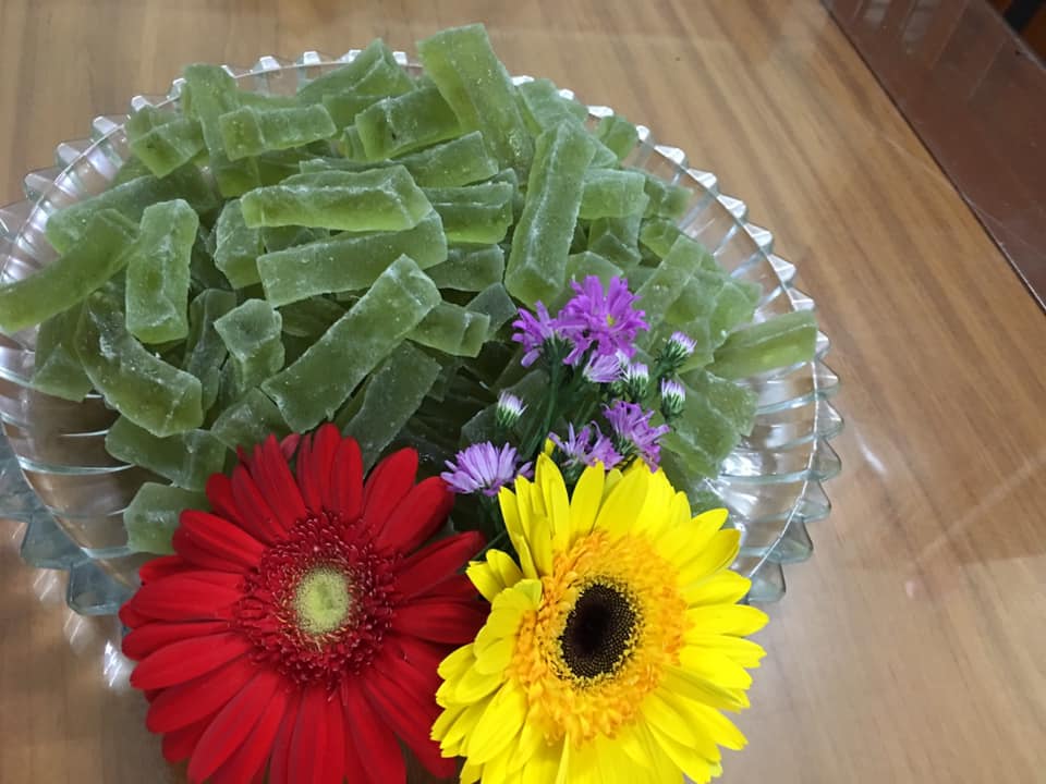 Rong sụn thỏi vị lá dứa 250gr