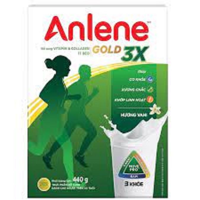 [HCM]Sữa Bột Anlene Gold Hương Vani Hộp Giấy 440g (Trên 40 Tuổi)