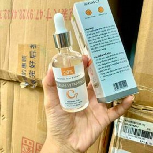 Serum Vitamin C Tế bào gốc c7 Xóanám, tàn nhang, đốm nâu