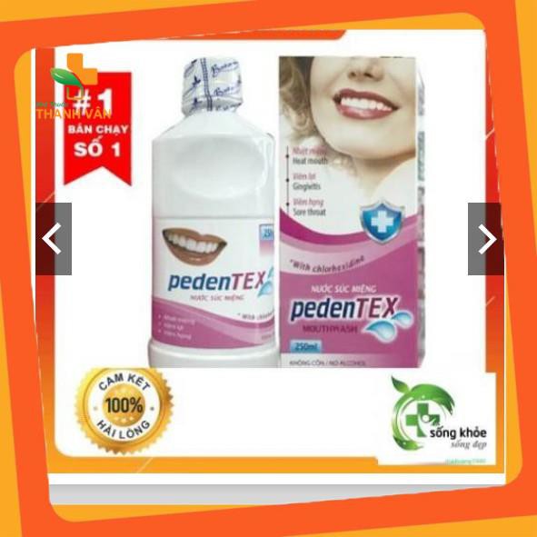 Súc miệng pedentex 250ml-giảm nhiệt miệng, hôi miệng