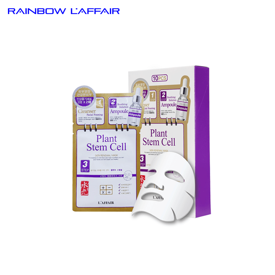 Mặt nạ cho da sau lăn kim - laser - peel Rainbow Laffair Plant Stem Cell