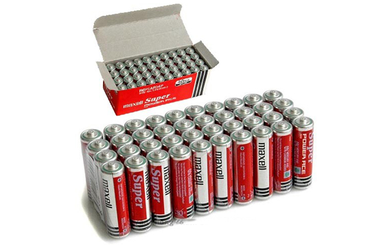 Combo 8 cục pin tiểu Maxell Super Power Ace Red size AA