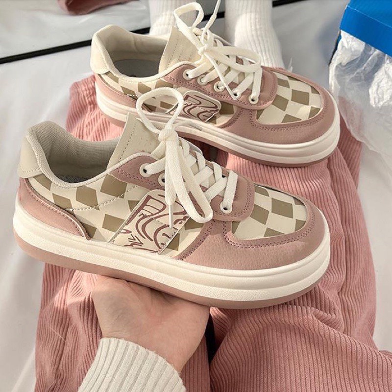 Giày nữ thể thao độn đế giày nữ sneaker hot 2022 phù hợp với mọi lứa tuổi đi học hay đi chơi hay chơi thể thao đều rất êm chân giày bata nữ đi leo núi tập gym giá rẻ