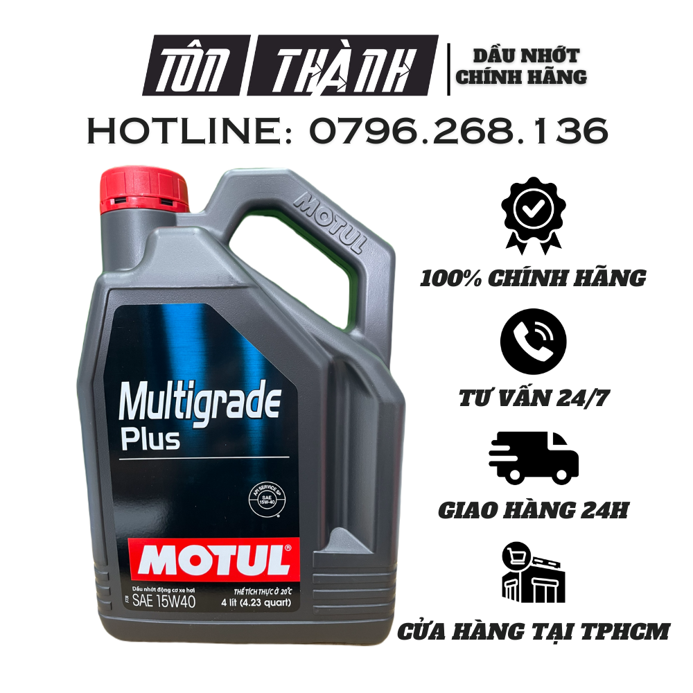 Nhớt xe hơi motul multigrade plus 15w40