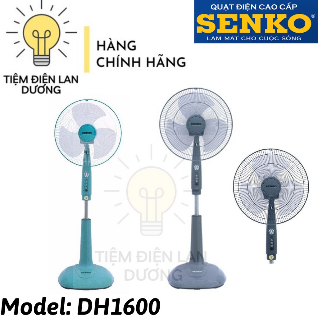 Quạt đứng có hẹn giờ senko - dh1600