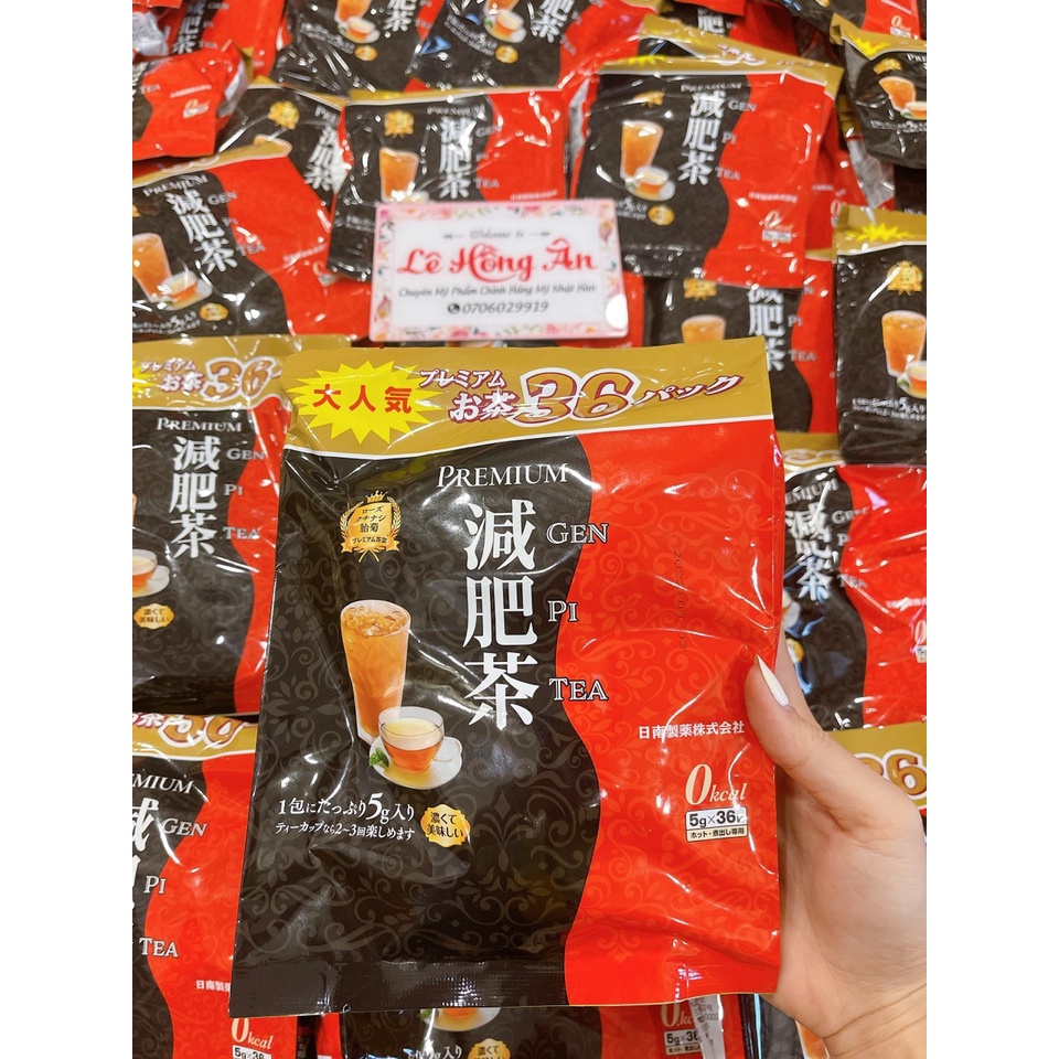 Trà Giảm Mỡ Bụng Genpi Tea #Orihiro TK Cosmetics
