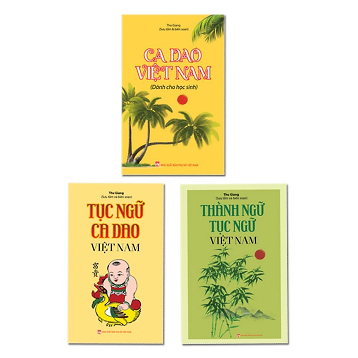 Sách - Combo 3 cuốn Thành ngữ, tục ngữ và ca dao Việt Nam - NTbooks