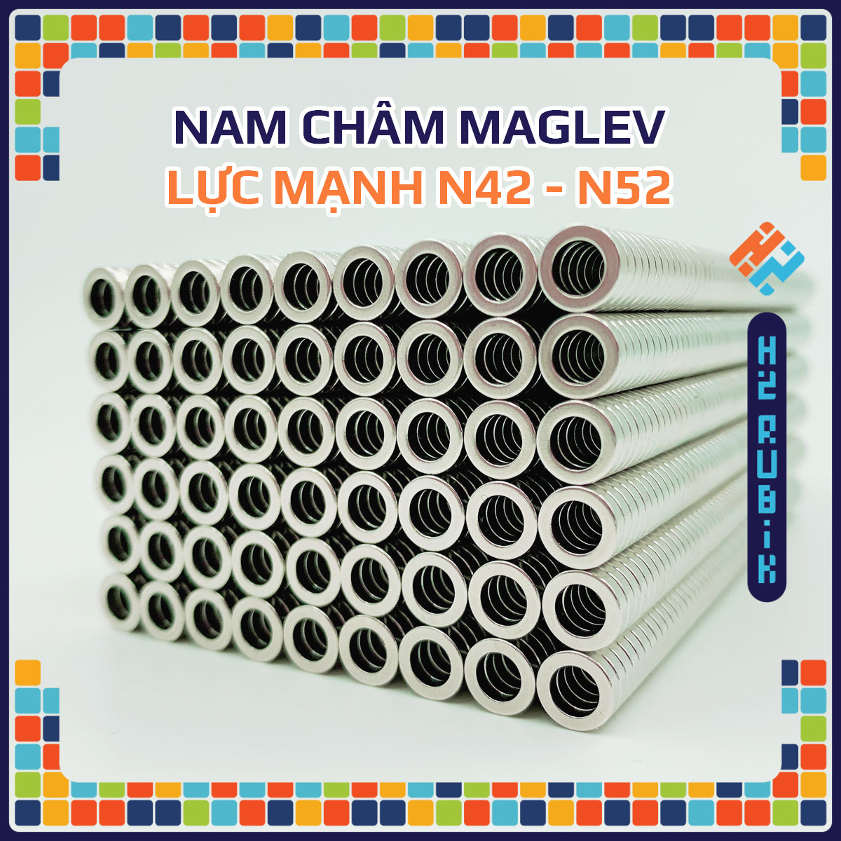 Nam châm Rubik MagLev Mod Core cho rubik thay thế lò xo loại cao cấp H2 Rubik Shop