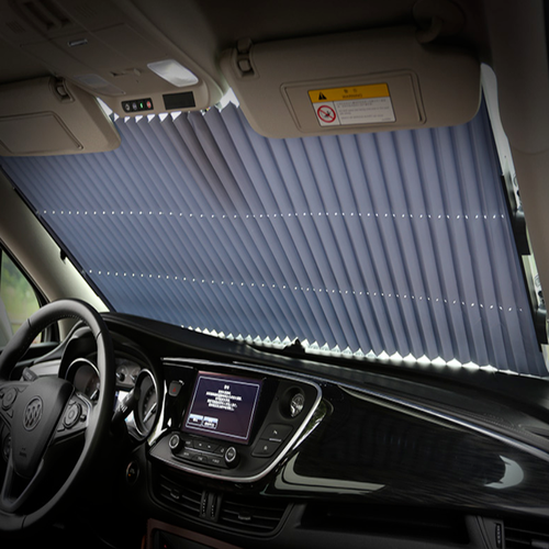 Phụ kiện xe hơi - Tấm rèm che nắng kính lái ô tô chống nóng cách nhiệt chống tia UV, thiết kế sang trọng hiện đại, dễ lắp đặt và sử dụng, kích thước 65x155cm - Rèm che xe ô tô mẫu mới 2020 phù hợp với hầu hết các dòng xe