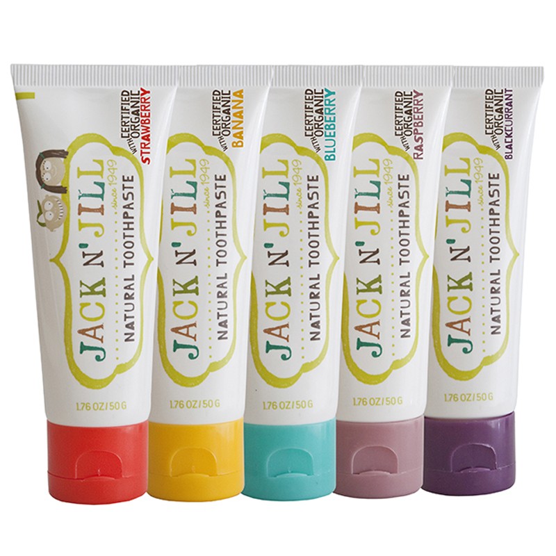 Kem đánh răng hữu cơ Jack n Jill Organic Úc cho bé