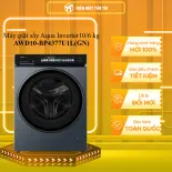 Máy giặt sấy Aqua Inverter 10/6 kg AWD10-BP4377U1L(GN) - GIAO TOÀN QUỐC - CHỈ MIỄN PHÍ HCM
