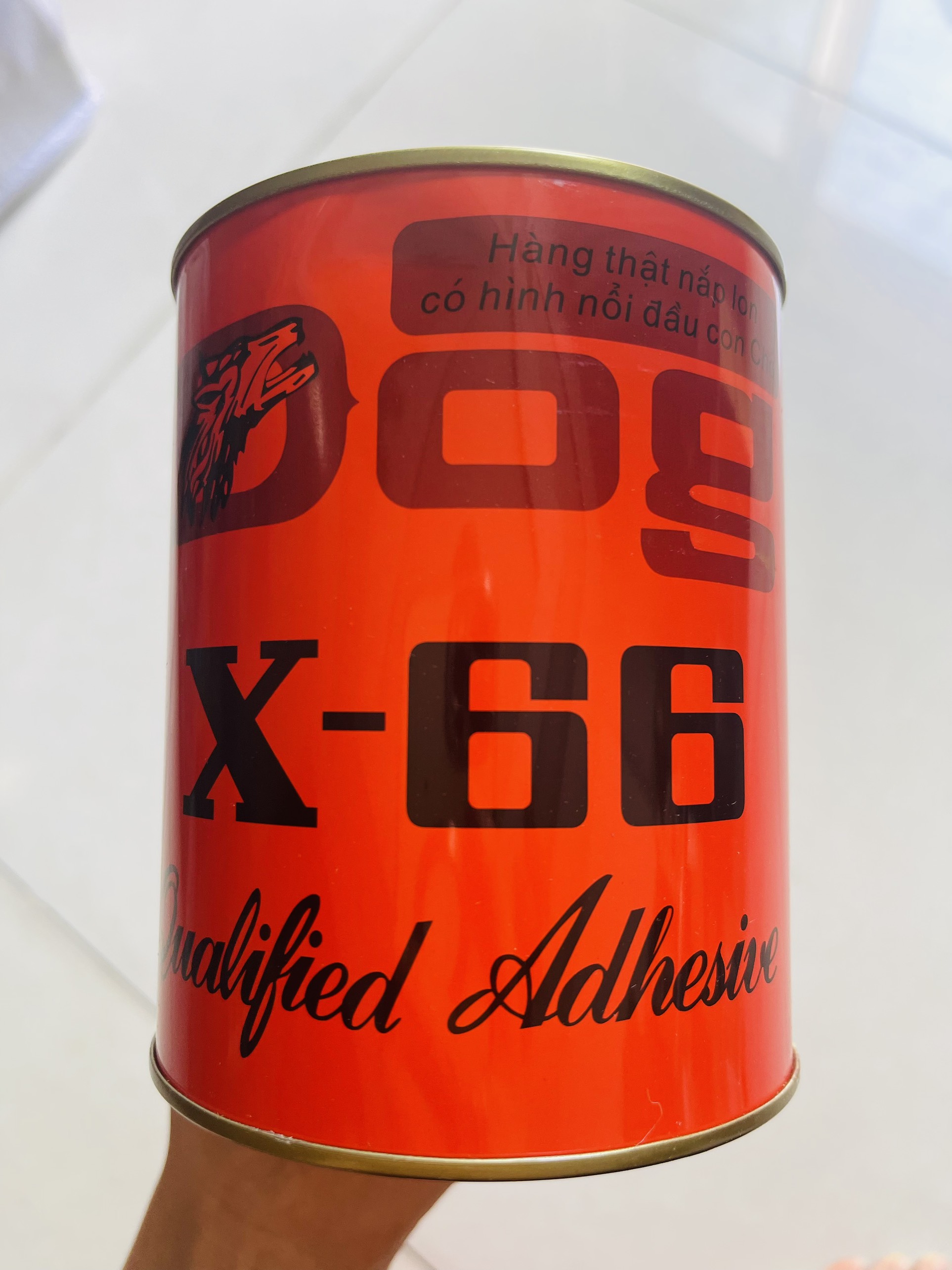 Keo con chó keo lon đa năng dog x-66 lon 600gr