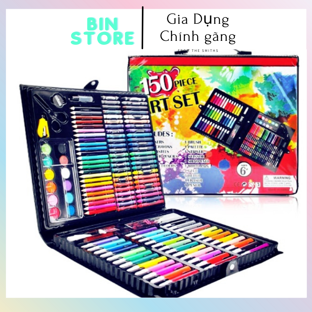 Bộ bút chì màu 150 món cho bé yêu