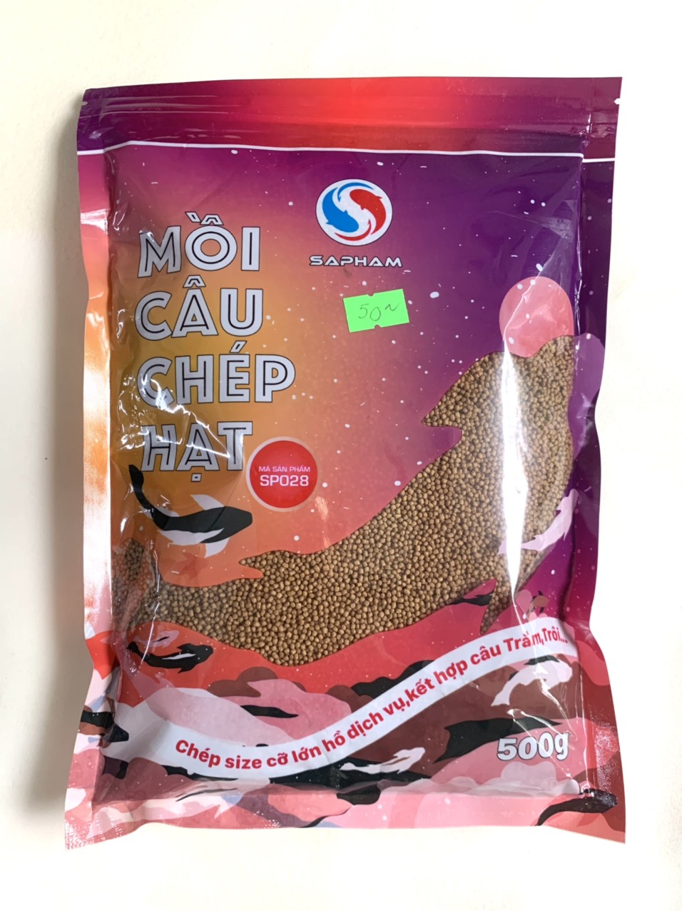 Mồi hạt câu chép