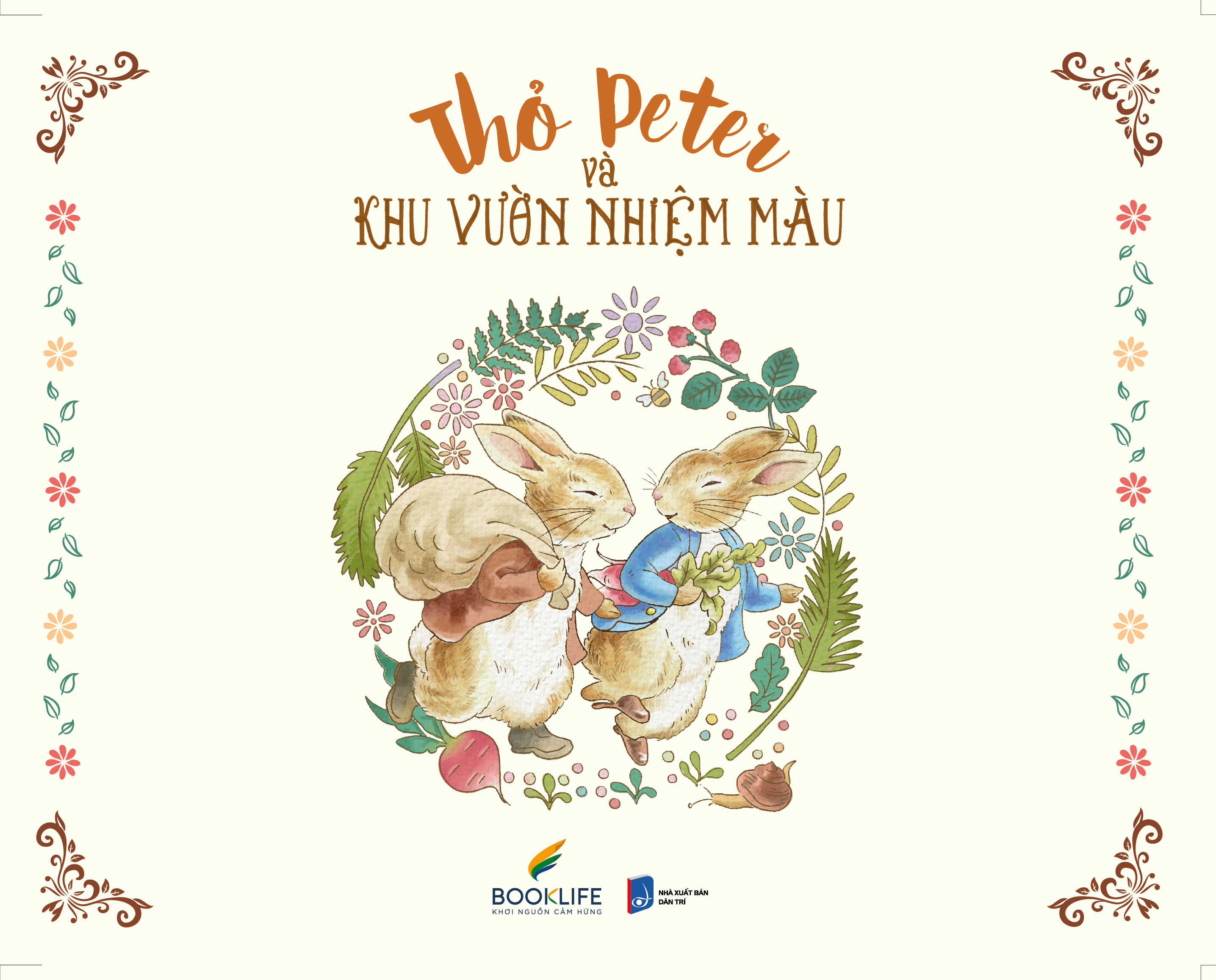 Sách Vẽ - Thỏ Peter và Khu Vườn Nhiệm Màu