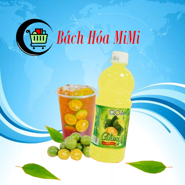 Nước cốt tắc qoa chai nhựa 450ml.