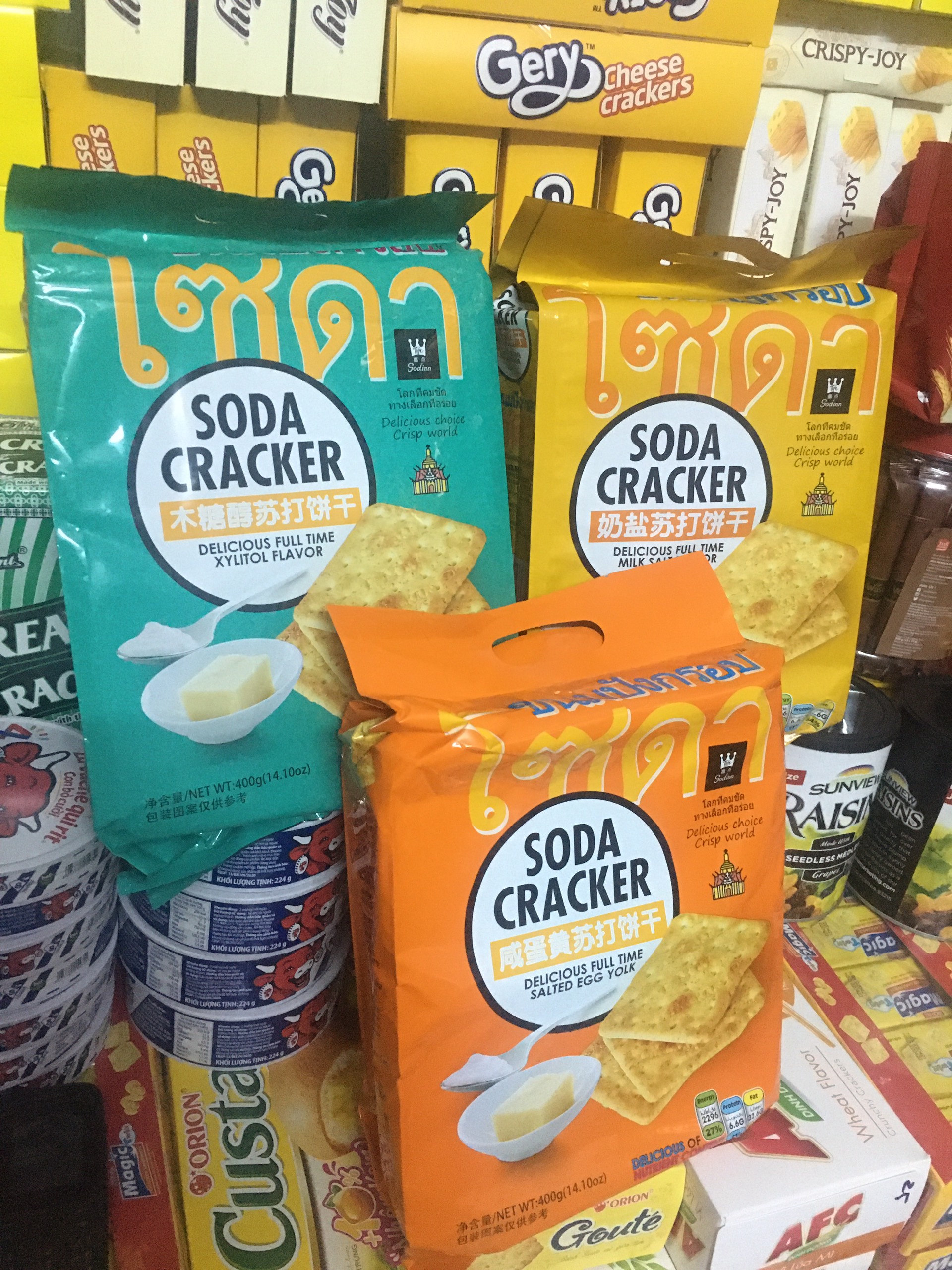 Bánh quy soda thái-500gram