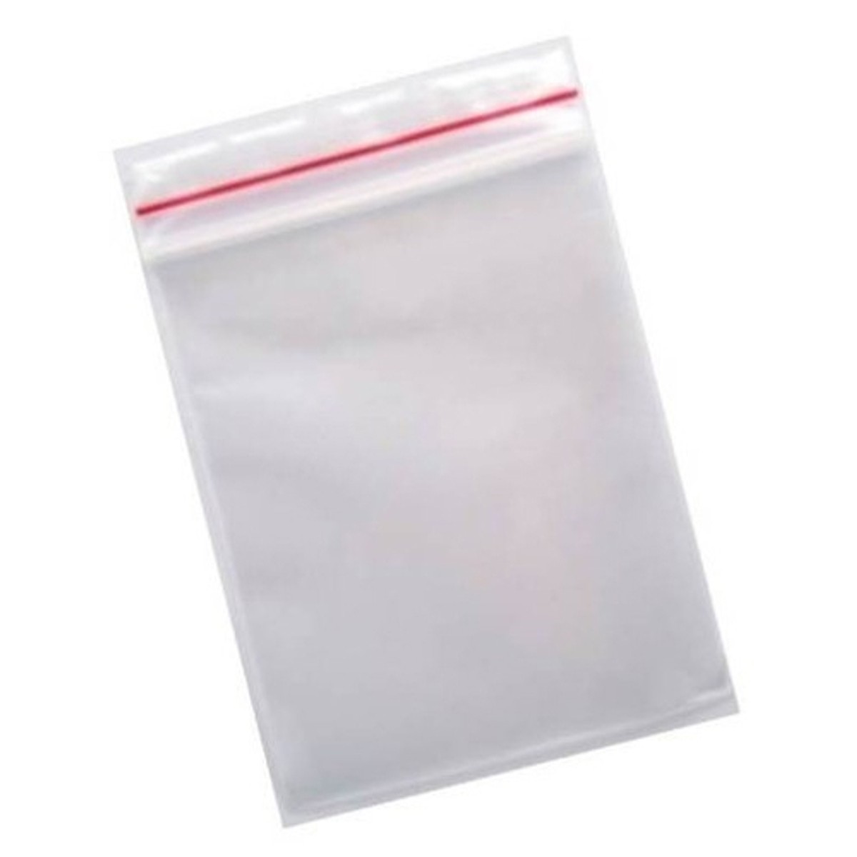 Túi zip chỉ đỏ size 25 x 35 cmm - 1kg