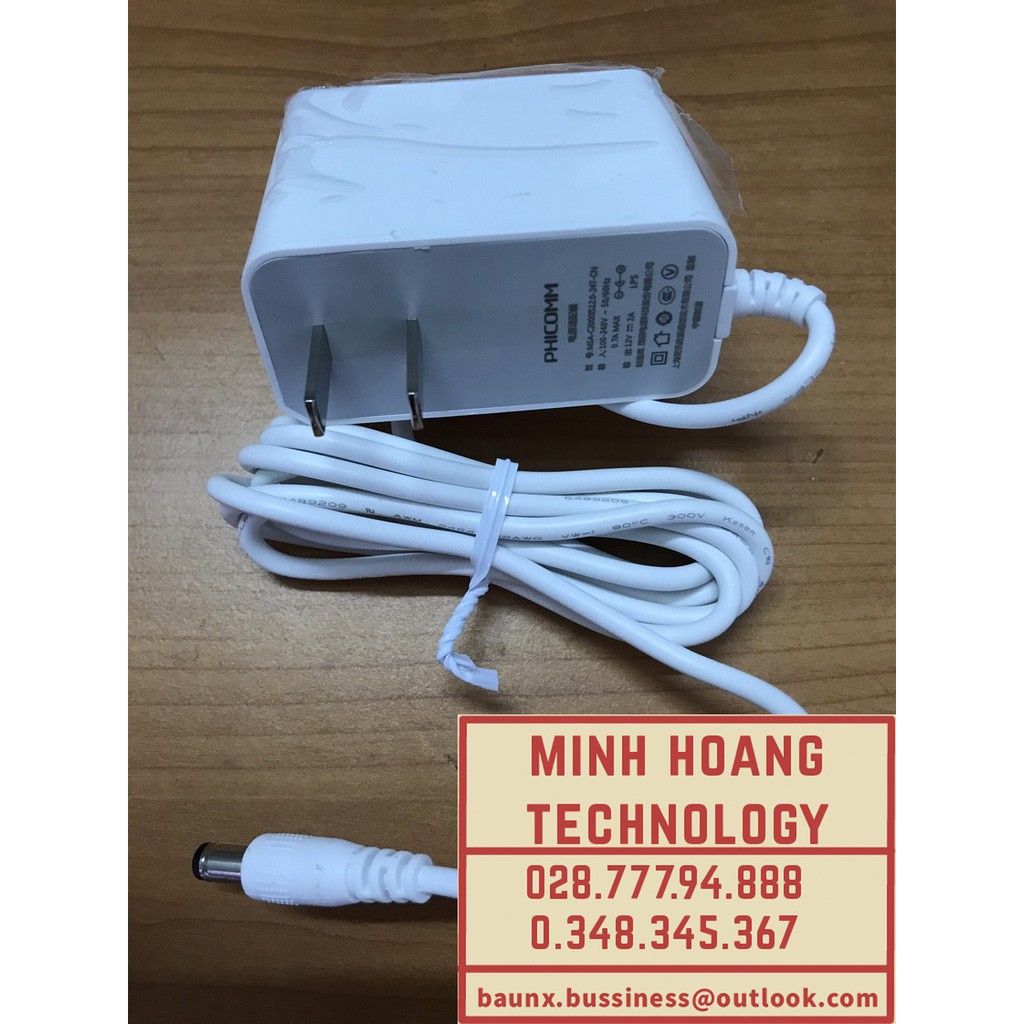 [HCM]Nguồn DC 12V  cho Camera Wifi Pc...