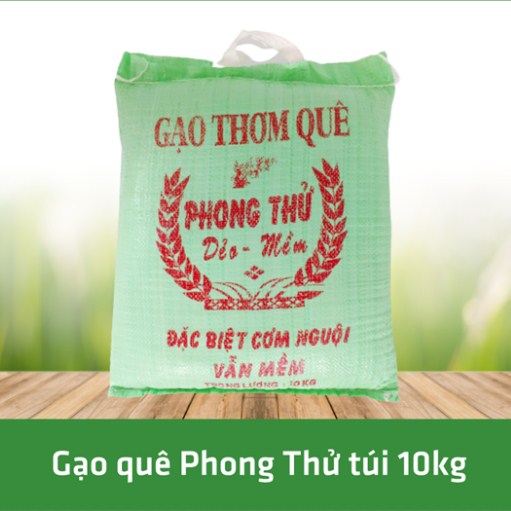 Gạo quê Phong Thử Điện Bàn Quảng Nam bao 10kg