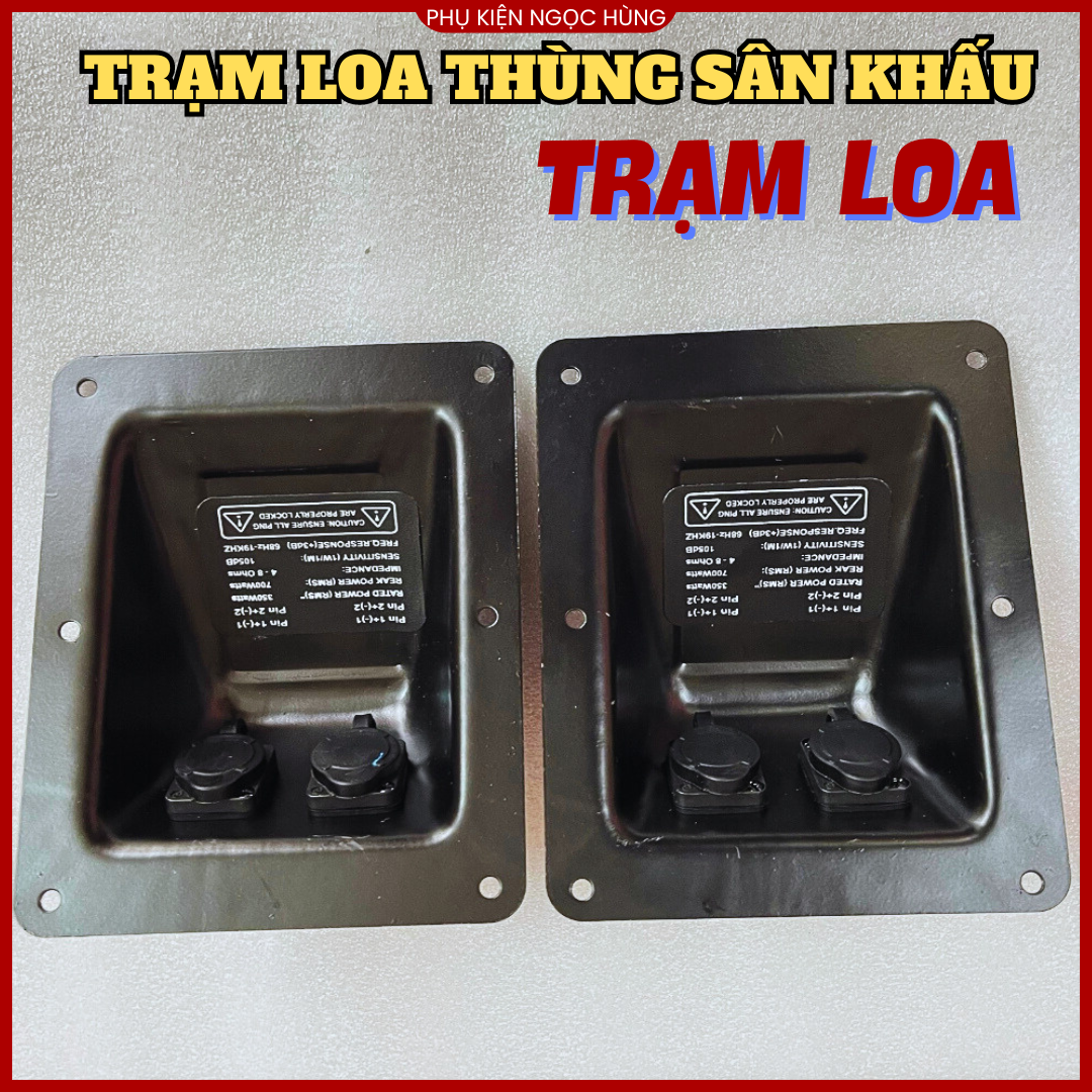 Trạm loa thùng sân khấu chống nước bằng sắt - giá 1 chiếc