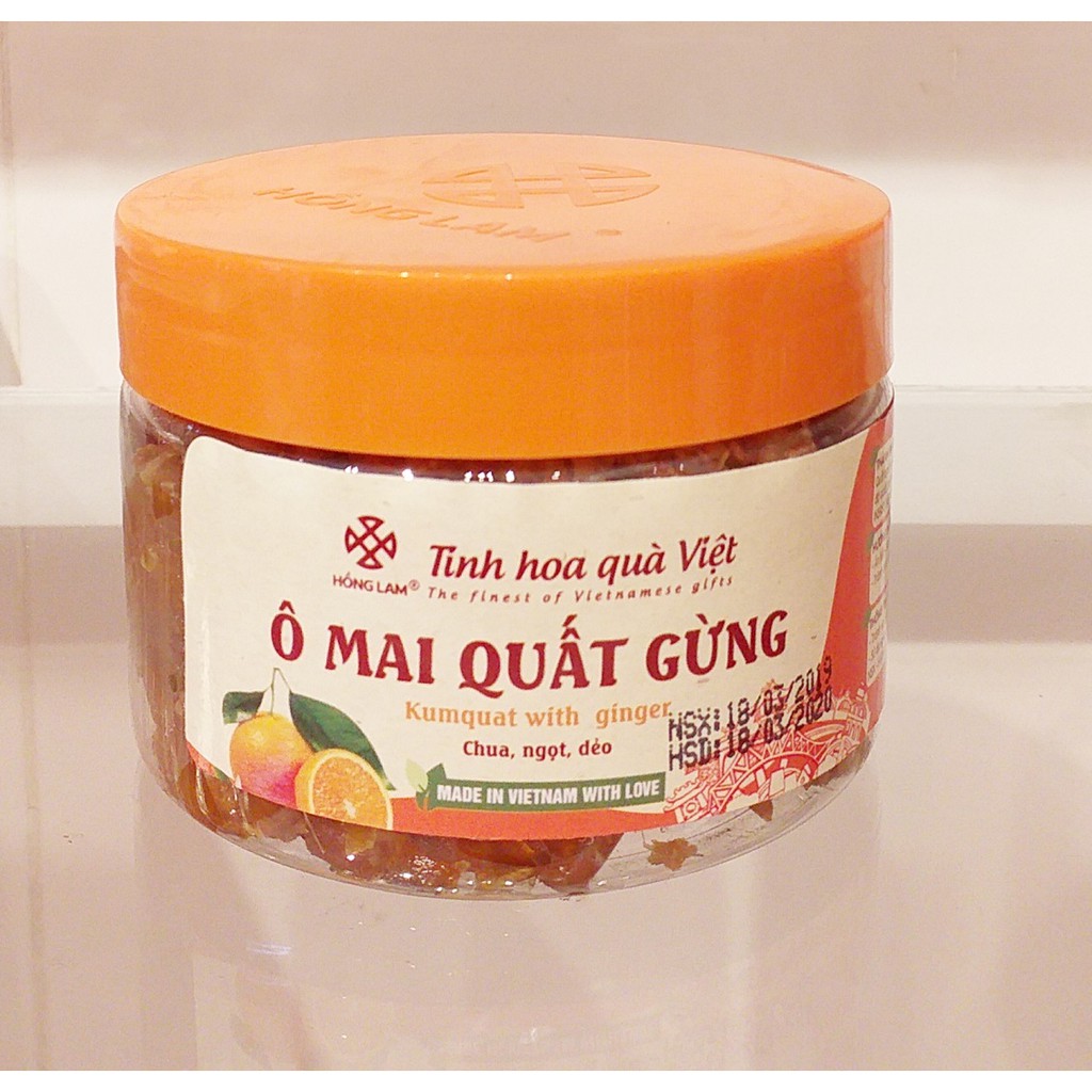 Ô MAI QUẤT GỪNG HỒNG LAM 200G