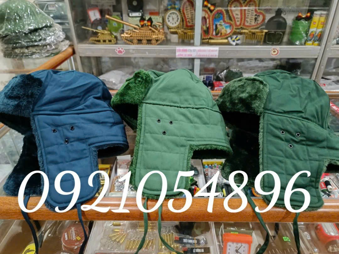 Mũ bông trùm tai x26 loại 1 siêu ấm quà tặng ông bà trung niên cao tuổi cựu chien binh