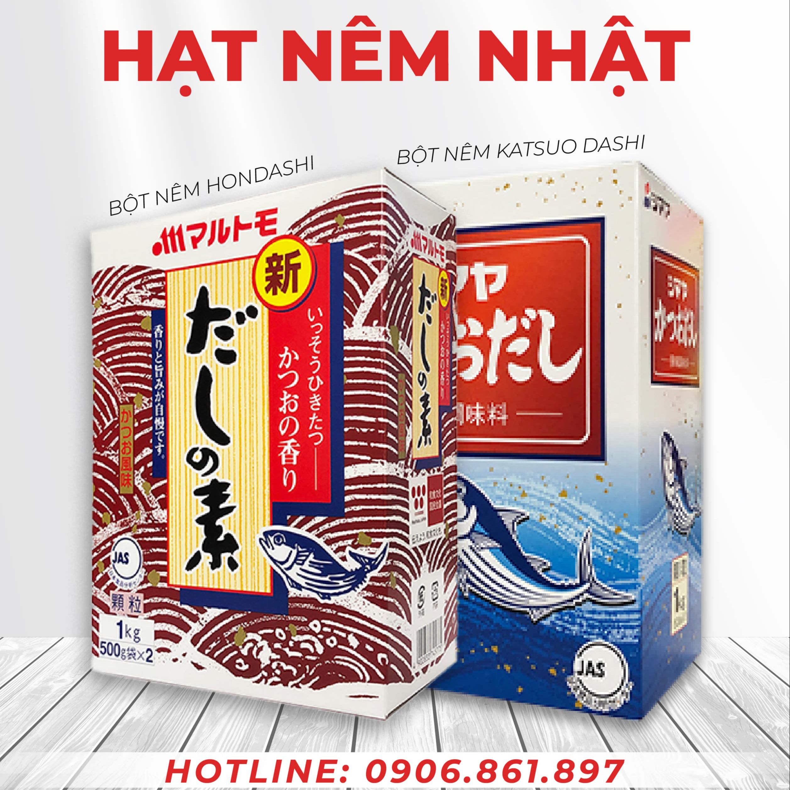 Bột nêm cá Dashi 1kg nhập khẩu trực tiếp từ Nhật Bản