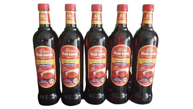 Combo 5 chai Nước mắm Thái Long nhãn đỏ mới 750ml- LOILEOSHOP BC06- Sản phẩm có độ đạm cao ngon tự nhiên, sạch tự nhiên, tốt cho sức khỏe.
