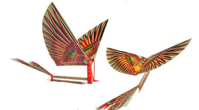 Combo chim dây thun vỗ cánh tự bay Ornithopter Birds (tùy chọn 2 con 5 con 10 con) (KN063) - Luân Air Models