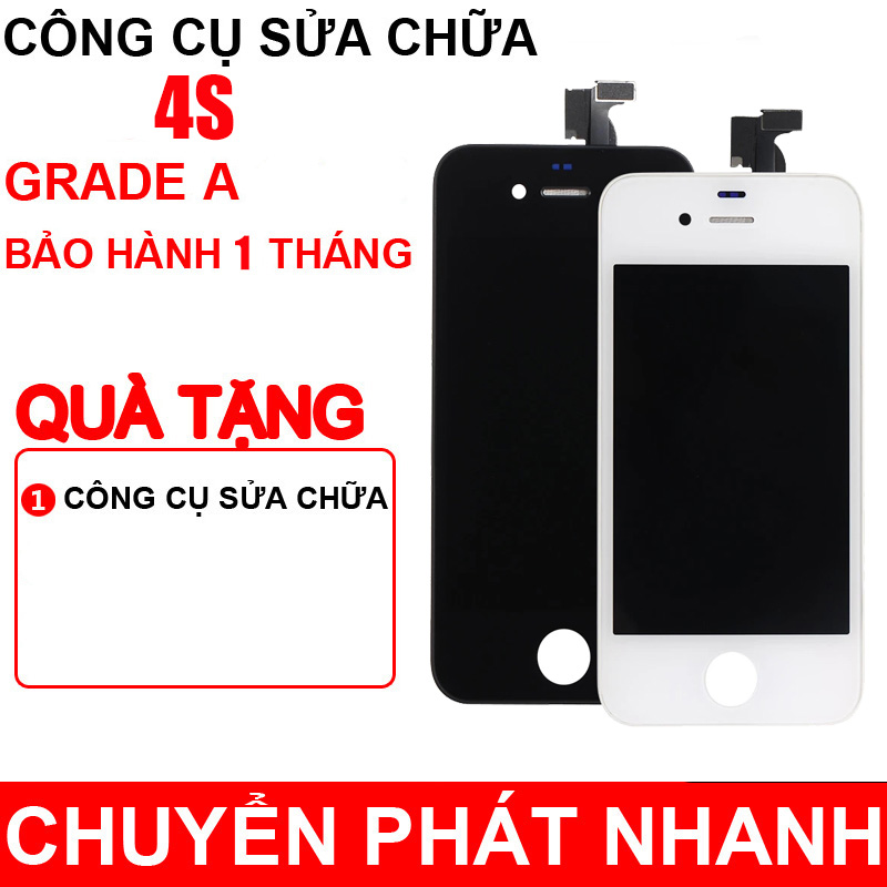 Màn hình LCD Màn hình thay thế cho iPhone 4S Màn hình cảm ứng Digitizer hội LCD Display Panel Replacement for iPhone 4S Touch Screen Digitizer Assembly