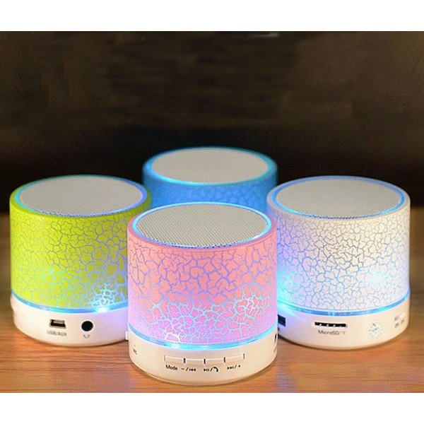 Loa mini Bluetooth di động cầm tay hld 600, led nháy theo nhạc, âm thanh hay