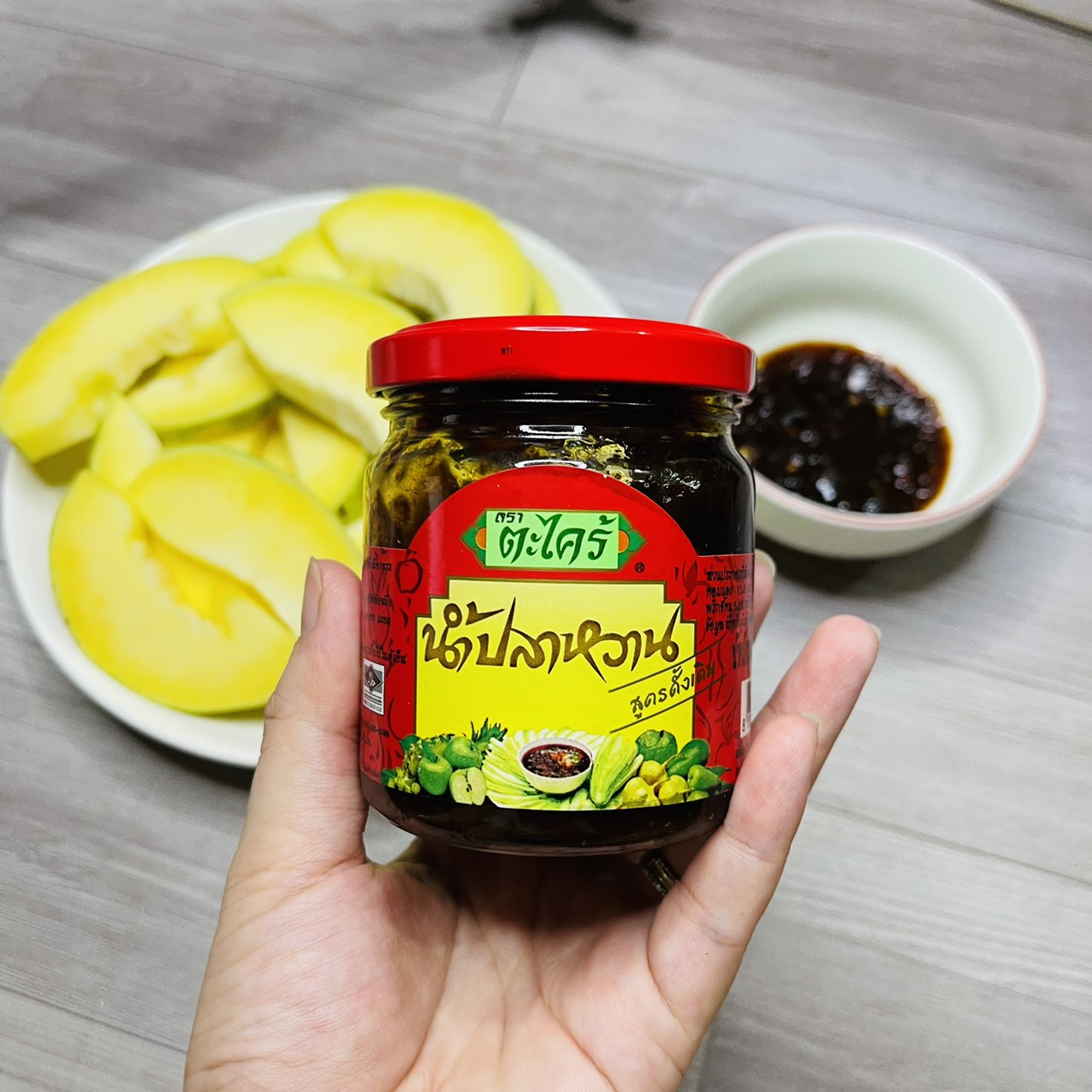 Sốt chấm hoa quả thái lan, mắm ruốc chấm trái cây hiệu takrai namplawan