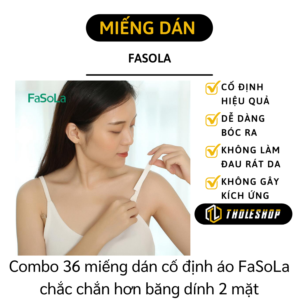 Miếng dán cố định áo - Combo 36 miếng băng dính thời trang cố định quần áo - Miếng dán chống trượt, hở Unisex