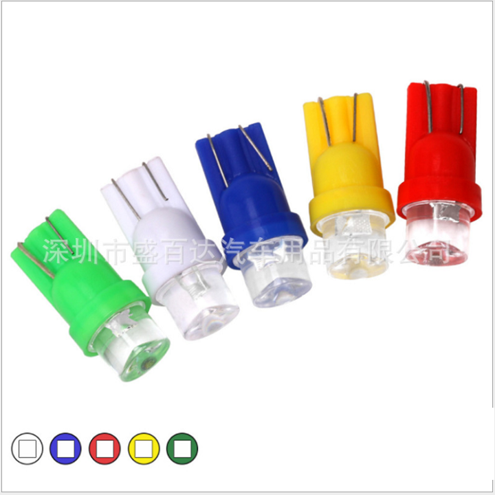 Bộ 8 bóng chân T10 gắn mặt số - đồng hồ xe máy