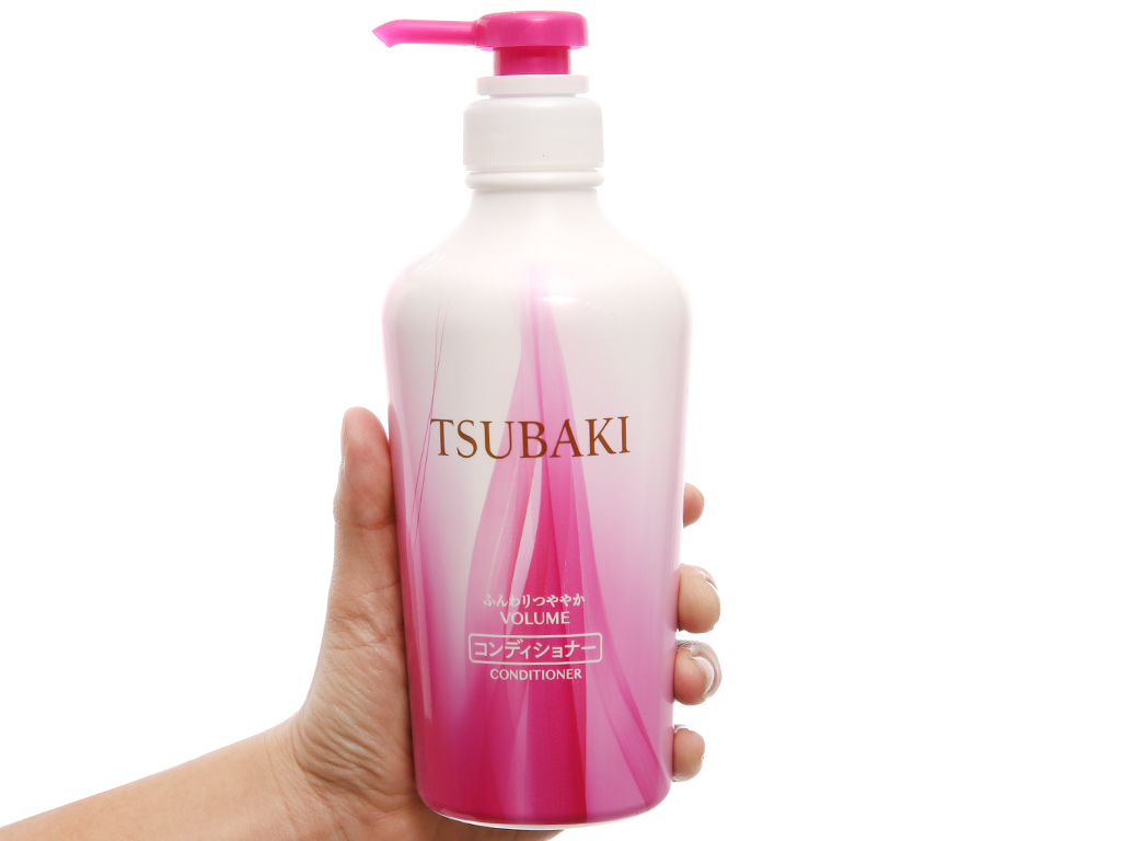 Dầu xả bồng bềnh chắc khỏe Tsubaki Volume Conditioner 450ml