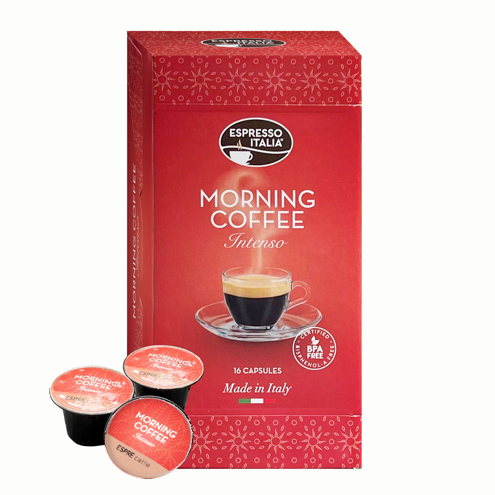 Hộp Viên Nén cà phê Capsule Espresso Morning sử dụng cho máy lọc nước pha cà phê ChungHo