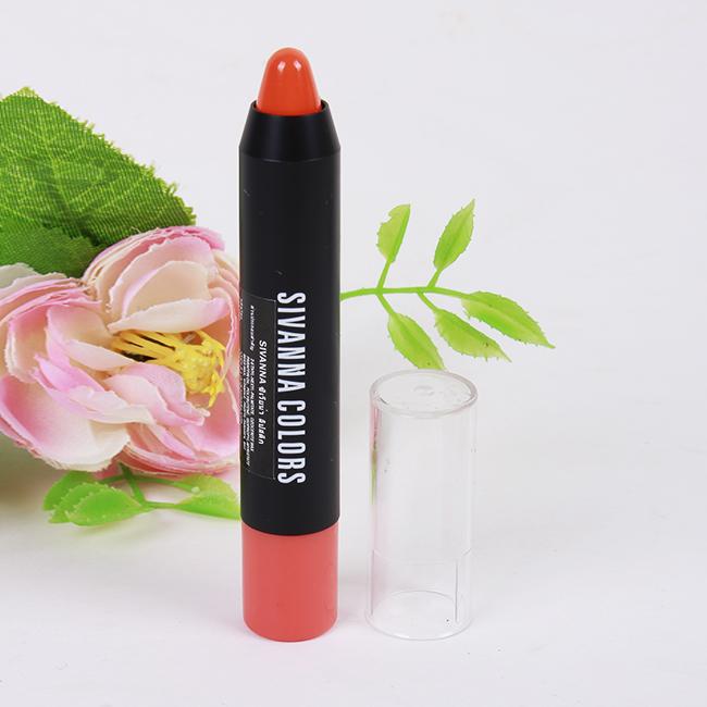 Son bút sáp Sivana Colors Thái Lan đỏ cam