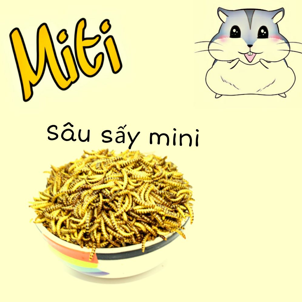 Sâu sấy thơm ngon cho hamster