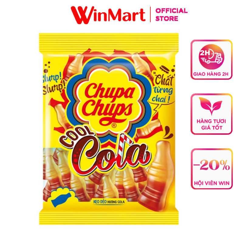 Siêu thị WinMart - Kẹo dẻo Chupa chups cola gói 24g