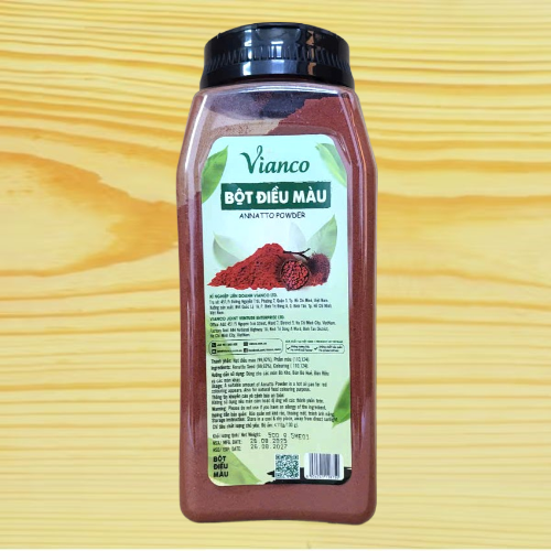 VIANCO [Hộp 500gr] BỘT ĐIỀU MÀU Annatto Powder