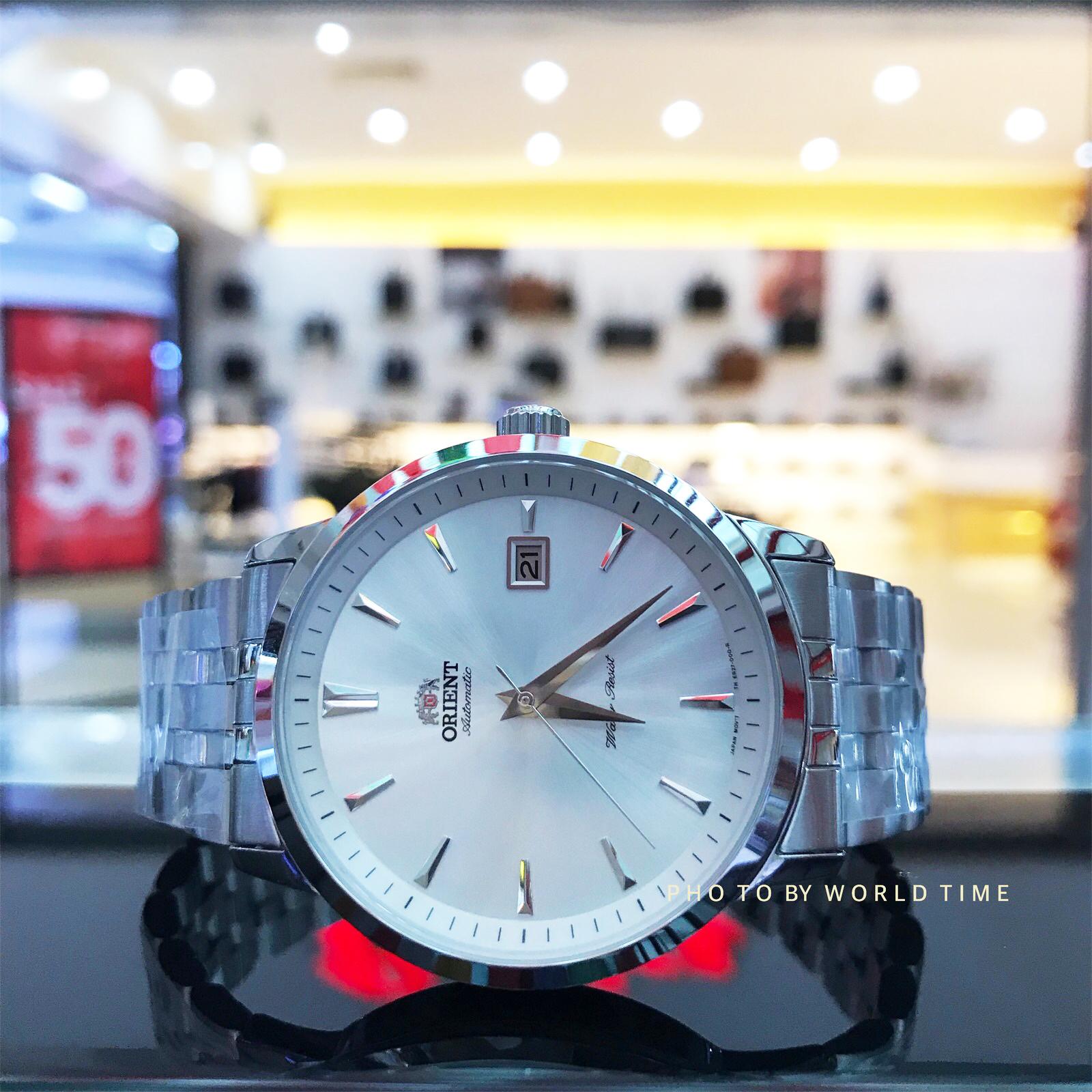 Đồng hồ nam orient fer2700aw0 full box sổ bảo hành automatic dây thép chống nước