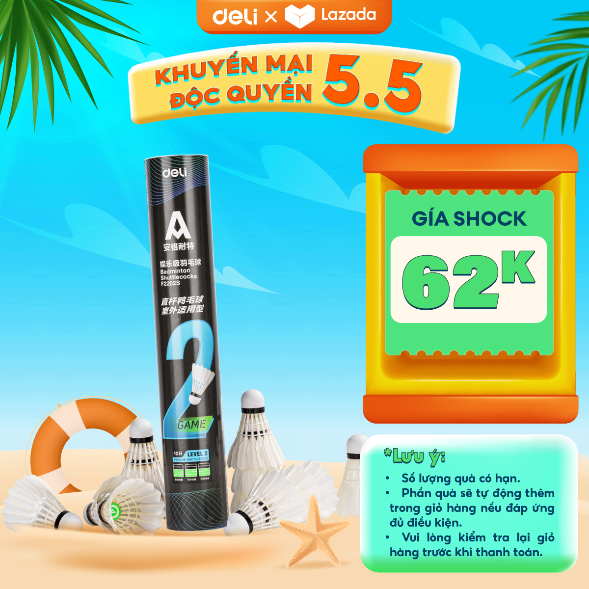 Quả cầu lông chính hãng Agnite hộp 12 quả - Lông Vịt/Lông Ngỗng/Lông Nhựa phù hợp tập luyện, chơi thể thao chuyên nghiệp -  F2202S