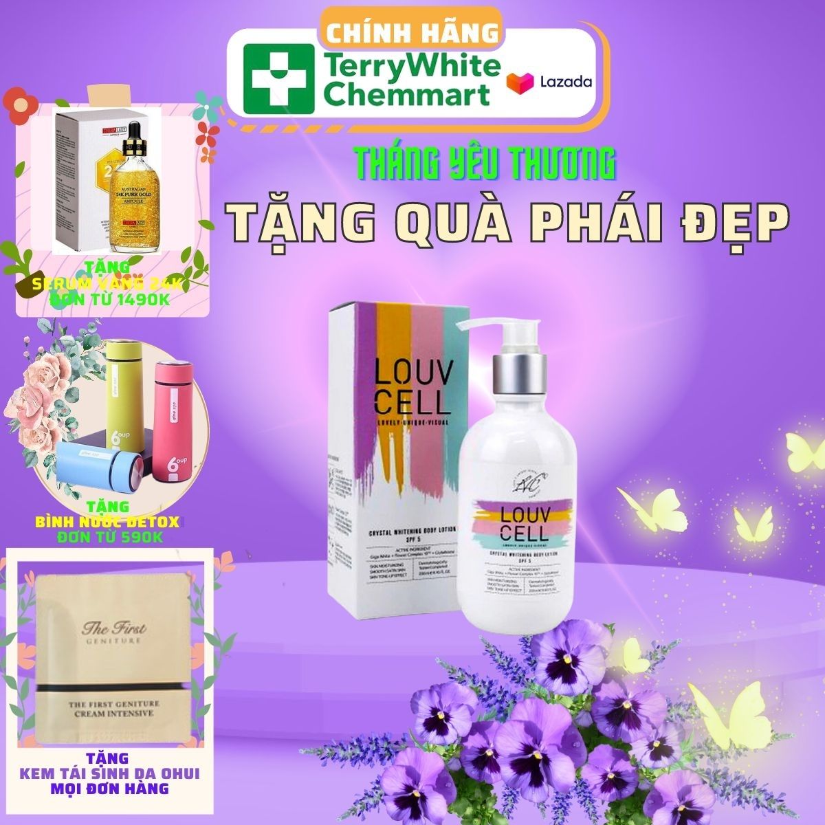 Kem dưỡng thể LouvCell