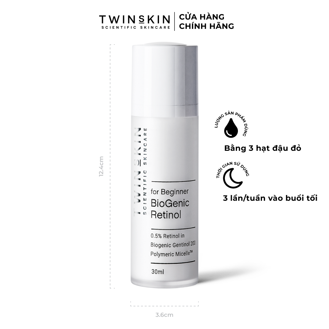 Biogenic Retinol 0.5% For Beginner – Kem Dưỡng Da Ngừa Lão Hóa Giảm Mụn Full Size